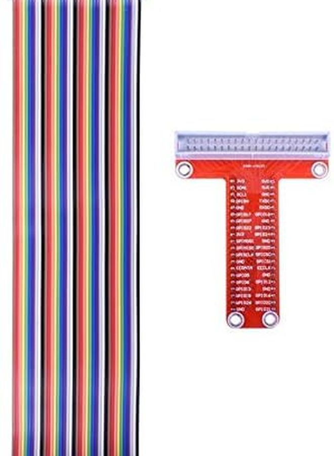 Raspberry Pi 3 2 Model B Kit لوحة توسيع GPIO مع كابل SC05 وعلبة غلاف - Image 2